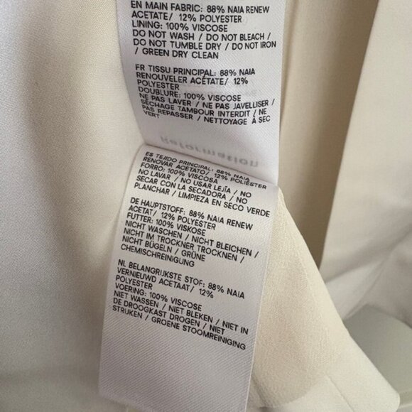 NEW Reformation Ariyah Corset Satin Maxi Dress Ivory Bridal | US 2 UK 6 - Picture 11 of 12